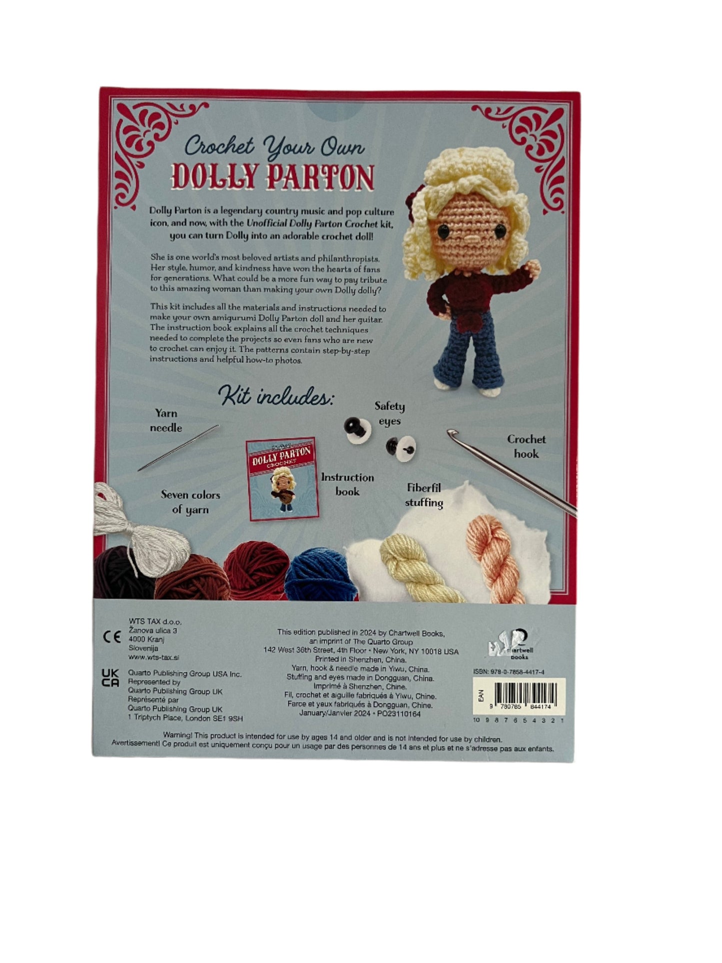 Dolly Parton crochet kit