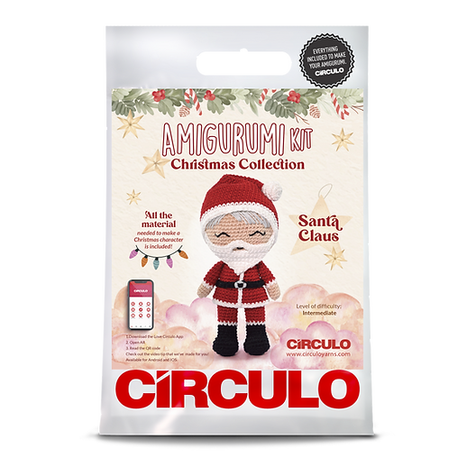 Amigurumi Santa Claus Crochet Kit