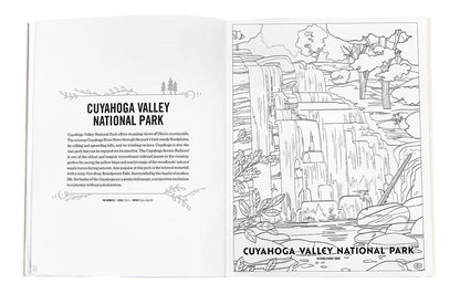 The Art of the National Parks Coloring Book