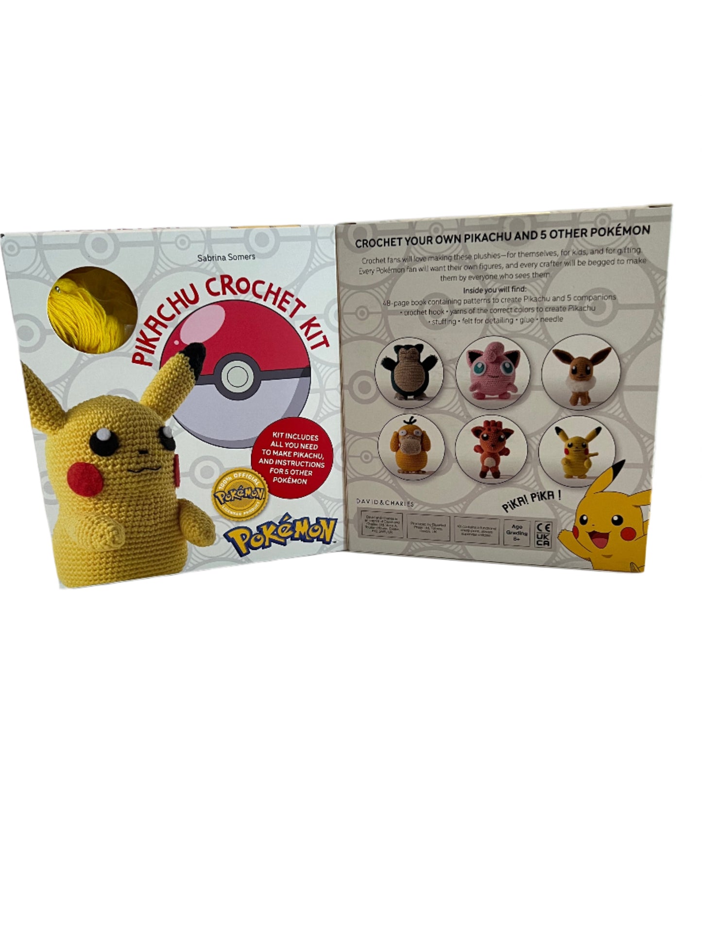 Pikachu crochet kit